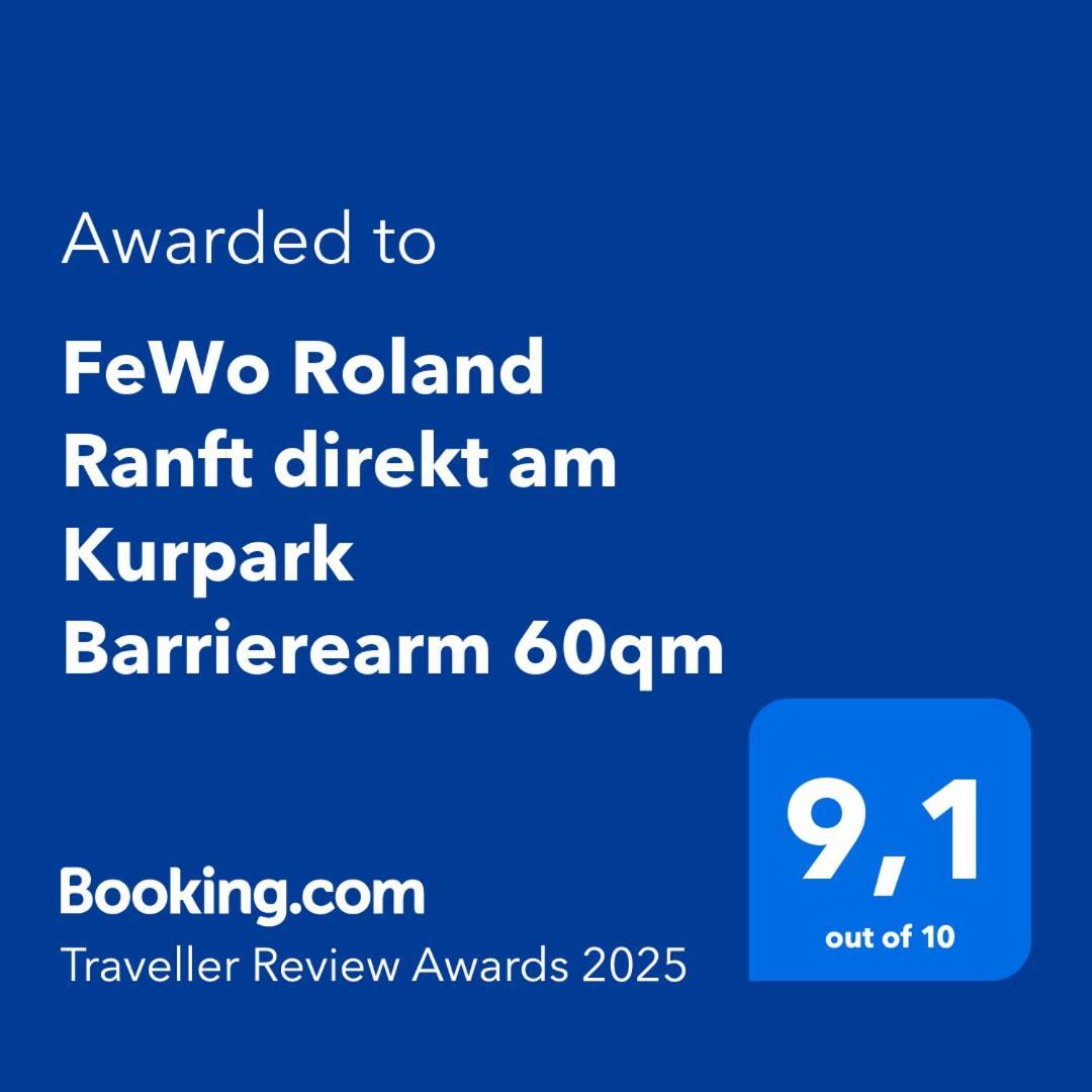 Fewo Roland Ranft Direkt Am Kurpark Barrierearm 60Qm バート・エルスター エクステリア 写真